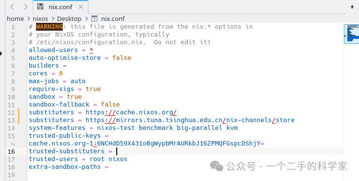 NixOS TUNA