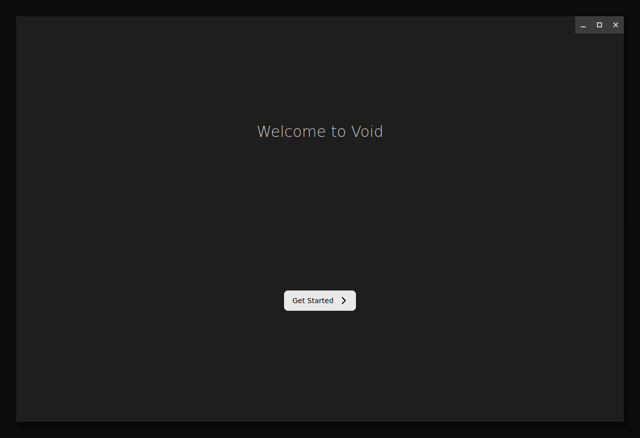 步骤1：打开 Void 设置与 AI Providers